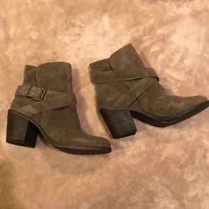 Suede Ankle Booties